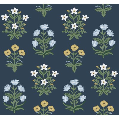 Rifle paper co Tapet Mughal Rose Blue/Purple