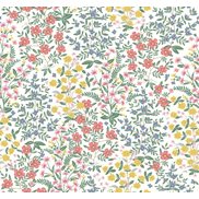 Rifle paper co Tapet Wildwood Garden White/Pink