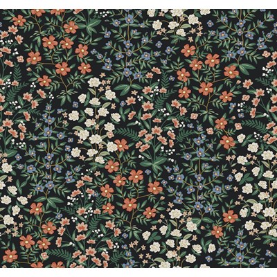 Rifle paper co Tapet Wildwood Garden Black/Red