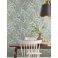 Rifle paper co Tapet Wildwood Garden Blue/White