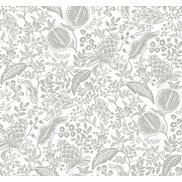 Rifle paper co Tapet Pomegranate White/Black