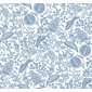 Rifle paper co Tapet Pomegranate White/Blue