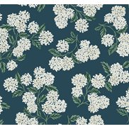 Rifle paper co Tapet Hydrangea Blue
