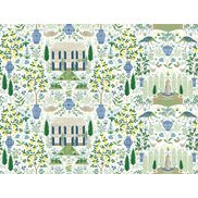 Rifle paper co Tapet Camont Blue/Green