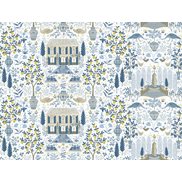 Rifle paper co Tapet Camont Indigo