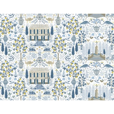 Rifle paper co Tapet Camont Indigo