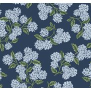 Rifle paper co Tapet Hydrangea Navy