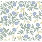 Rifle paper co Tapet Peonies Periwinkle/Sage