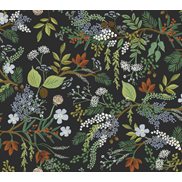 Rifle paper co Tapet Juniper Forest Black