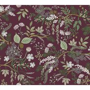 Rifle paper co Tapet Juniper Forest Burgundy