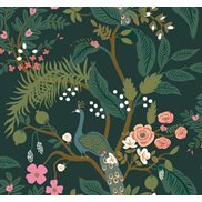 Rifle paper co Tapet Peacock Emerald