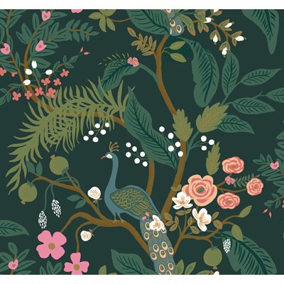 Rifle paper co Tapet Peacock Emerald