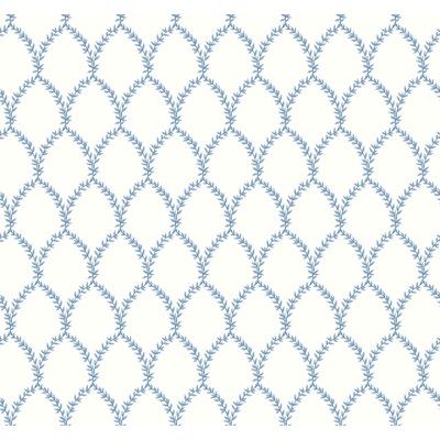 Rifle paper co Tapet Laurel Blue/White