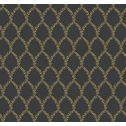 Rifle paper co Tapet Laurel Gold/Black