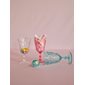 Vinglas Swirly Pink
