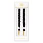 The Shoelace Brand Skosnören Fluffy black 120 cm