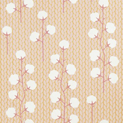 Majvillan Tapet Sweet Cotton Rosa/Gul
