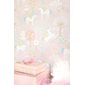 Majvillan Tapet True Unicorns Rosa