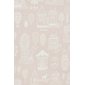 Majvillan Tapet Small Town Dusty Pink