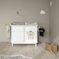 Oliver Furniture Skötbord Seaside White 6  lådor
