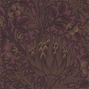William Morris & Co Tapet Artichoke Wine