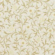 William Morris & Co Tapet Scroll Vellum/Biscuit