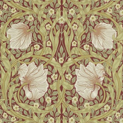William Morris & Co Tapet Pimpernel Brick/Olive
