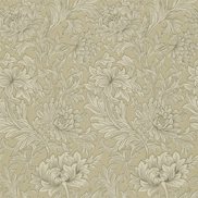 William Morris & Co Tapet Chrysanthemum Ivory/Gold