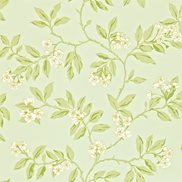 Sanderson Tapet Blossom Bough Duck Egg/Sage