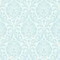 Sanderson Tapet Ashby Damask China blue/Ivory