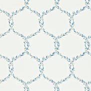 Sanderson Tapet Fleur Trellis Ivory/China Blue