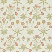 William Morris & Co Tapet Daisy Coral/Manilla