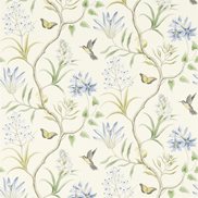 Sanderson Tapet Clementine Delft Blue