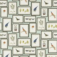 Sanderson Tapet Picture Gallery Aqua/Multi