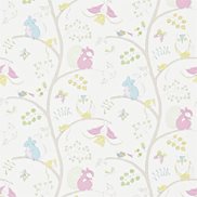 Sanderson Tapet Going Batty Pink/Blue
