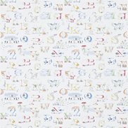 Sanderson Tapet Alphabet Zoo Rainbow Bright