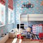 Sanderson Tapet Balloons Red/Blue