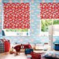 Sanderson Tapet Balloons Red/Blue