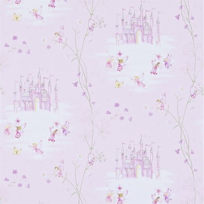 Sanderson Tapet Fairy Castle Pink
