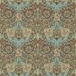 William Morris & Co Tapet Honeysuckle & Tulip Taupe/Aqua