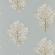 Sanderson Tapet Oak Filigree Blue/Silver