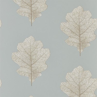 Sanderson Tapet Oak Filigree Blue/Silver