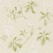 Sanderson Tapet Chestnut Tree Lemon/Lettuce