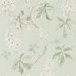 Sanderson Tapet Chestnut Tree Seaspray/Peony