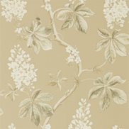 Sanderson Tapet Chestnut Tree Wheat/Pebble