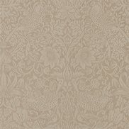 William Morris & Co Tapet Pure Strawberry theif Taupe/Gilver