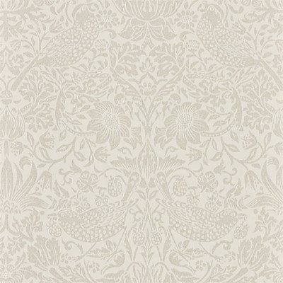 William Morris & Co Tapet Pure Strawberry theif Ecru/Cream