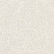 William Morris & Co Tapet Pure Strawberry theif Oyster/Chalk