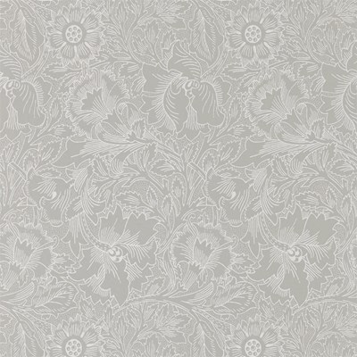 William Morris & Co Tapet Pure Poppy Dove/Chalk