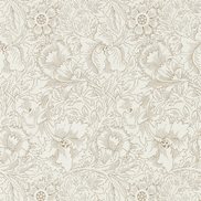 William Morris & Co Tapet Pure Poppy Cream/Gold